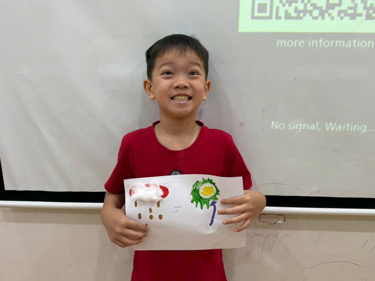 Bé Movers Smile English cười tươi với tranh Water Cycle